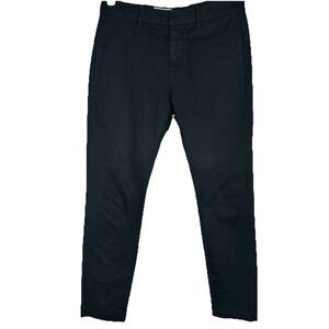 Nili Lotan Paris Pants Size 0 Black Quiet Luxury Drop Crotch Baggy Trousers USA